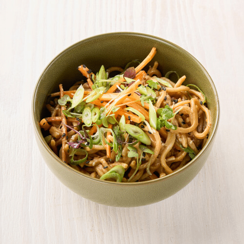Cold Spicy Peanut Noodles (lauwarm, vegan)