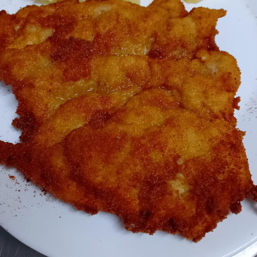 Paniertes Hähnchenschnitzel