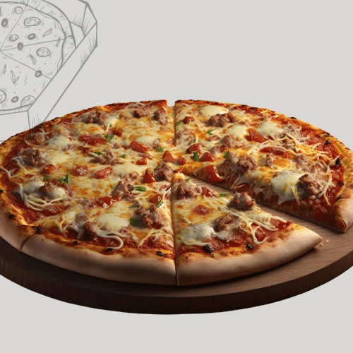 Pizza gemischtes Fleisch [Ø 28cm]