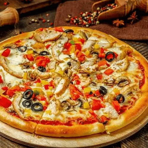 Pizza Hähnchen