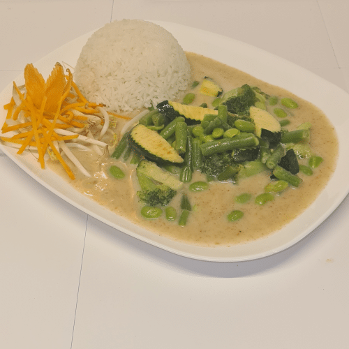 Erdnuss-Avocado-Kokos Curry