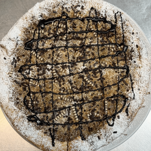Duabai Schokoladen Pizza