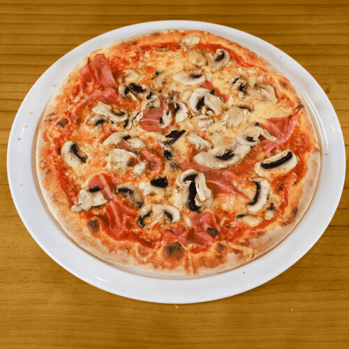 Pizza Prosciutto e Funghi