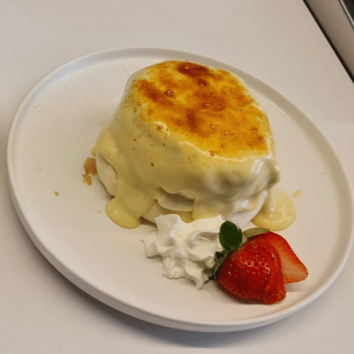 Pancake Creme Brulee