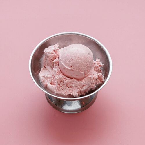Mascarpone- Himbeere-Eis