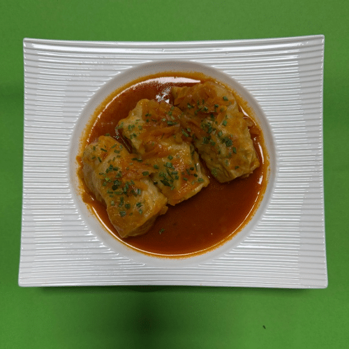 Kohlrouladen mit Schweinefleisch