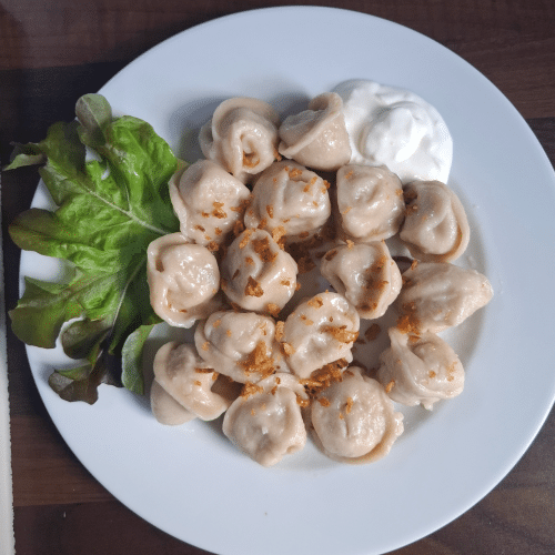 Pelmeni mit Puten