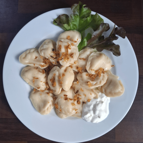 Wareniki mit Kartoffeln & Käse