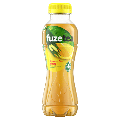 Fuze Tea Schwarzer Tee Zitrone 0.4l (EINWEG)