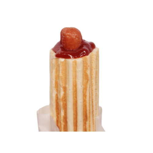 Polski Hot Dog - Polnischer Hot Dog - Wiener m. Ketchup