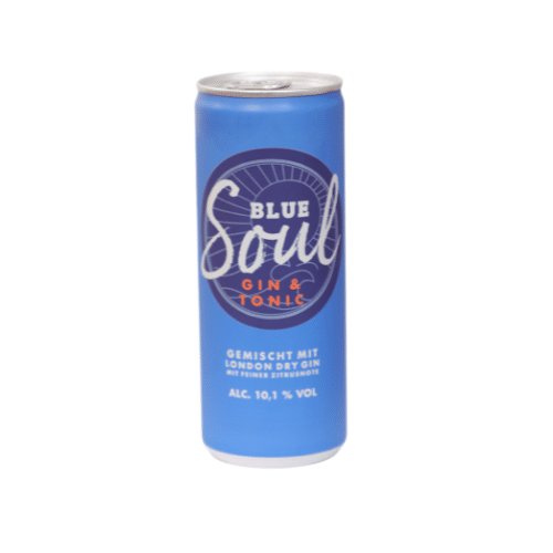 Soul Blue Gin&Tonic 10,1 vol 0.25l (Einweg)