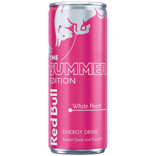 Red Bull White Peach Sommer Edition 0,25l