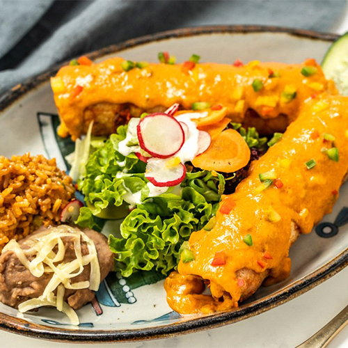 Enchilada Roji-Blanca (2 Stück)
