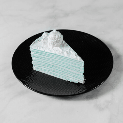 Coconut crepe cake