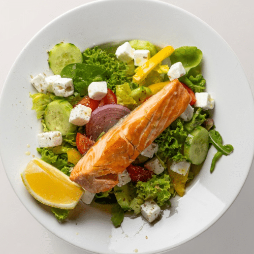 Lachs Salat