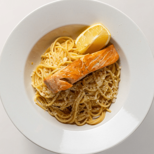 Spaghetti Lachs