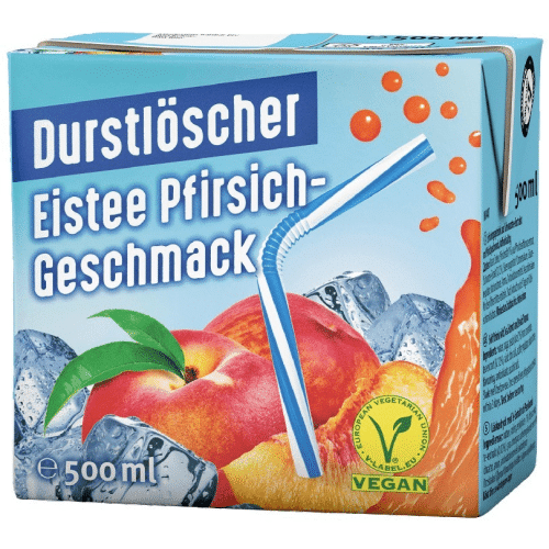 Durstlöscher Eistee Pfirsich 0,5l