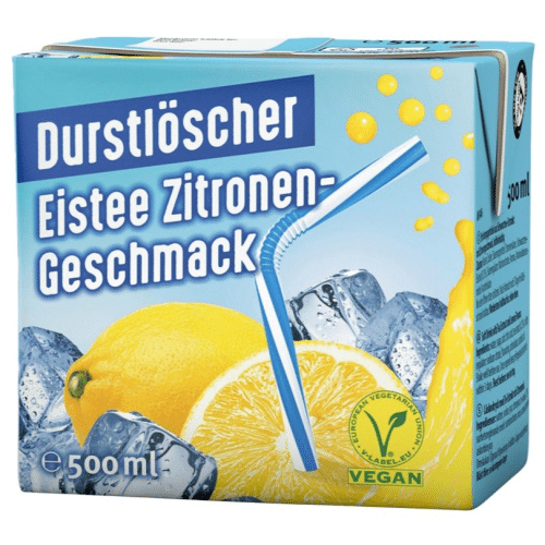 Durstlöscher Eistee Zitrone 0,5l