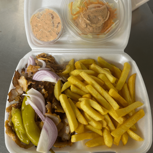 Drehspieß Teller komplett