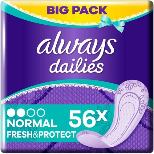 Always Dailies Fresh and Protect 56er 100g