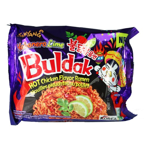 Samyang Hot Chicken Ramen Habanero Lime 135g