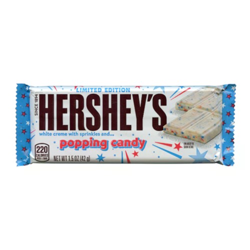 Hersheys White Creme Sprinkles & Popping Candy 42g