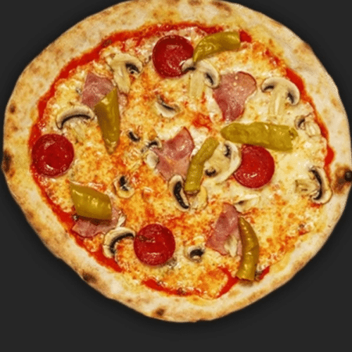 Pizza Diavolo (scharf)