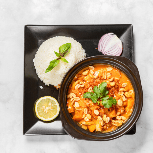 Chicken Massaman (pikant)