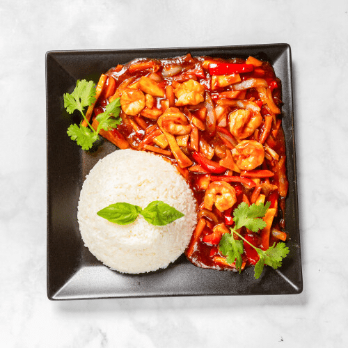 Garnelen Szechuan (pikant)
