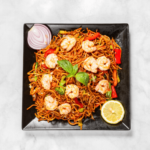 Garnelen Noodles