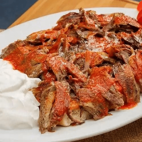 Iskender Drehspießfleisch