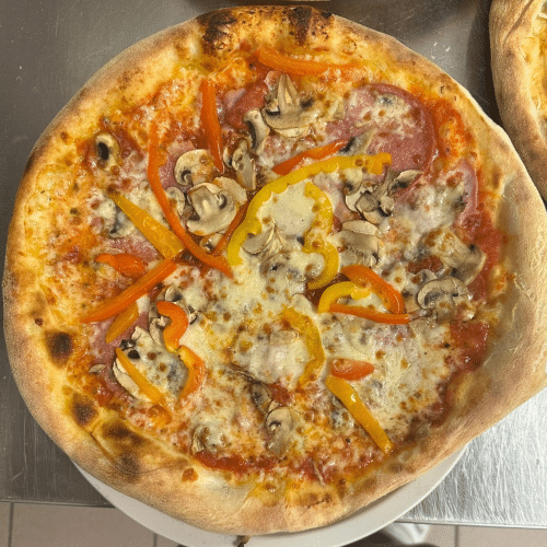 Pizza Toskana (scharf)