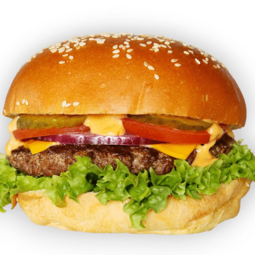 Homemade Cheeseburger