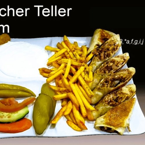 Arabischer Teller