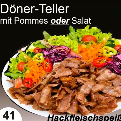 Döner-Teller Salat