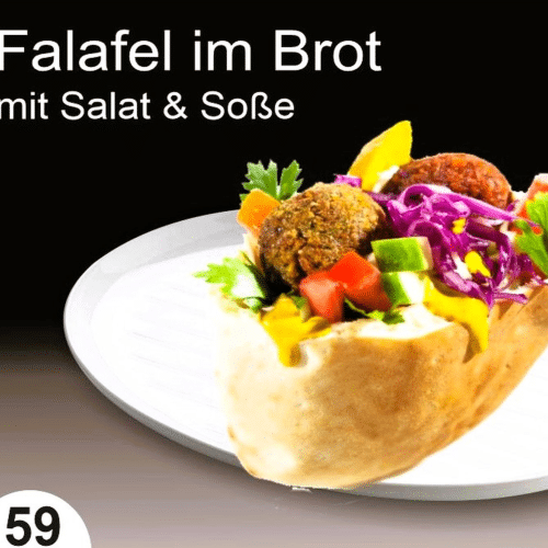 Falafel im Brot