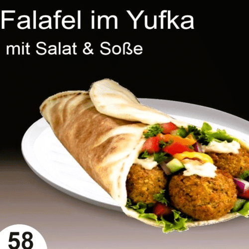 Falafel im Yufka