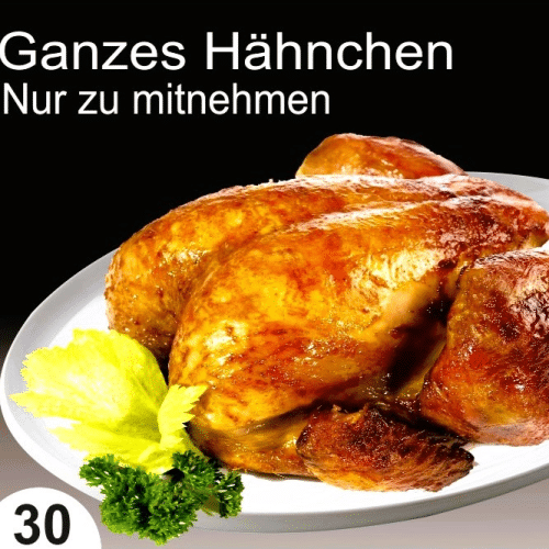 Ganzes Hähnchen