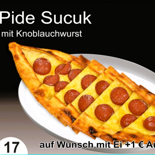 Pide mit Sucuk