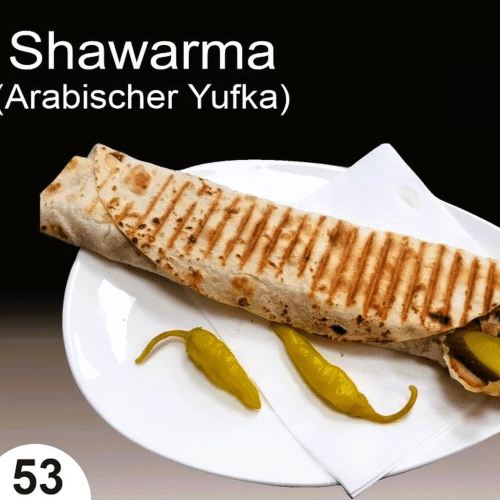 Shawarma - Arabischer Yufka