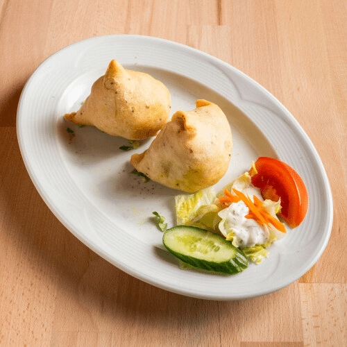 Samosa (2 Stück, vegan)