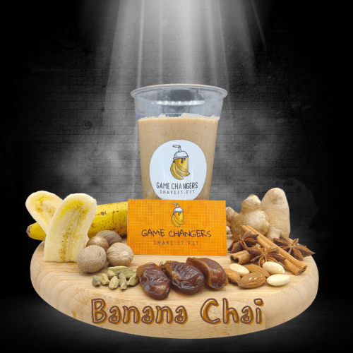 Veganer Banana Chai Smoothie 500ml