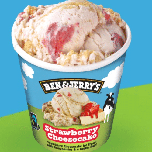 Ben & Jerry's Strawberry Cheesecake  465ml