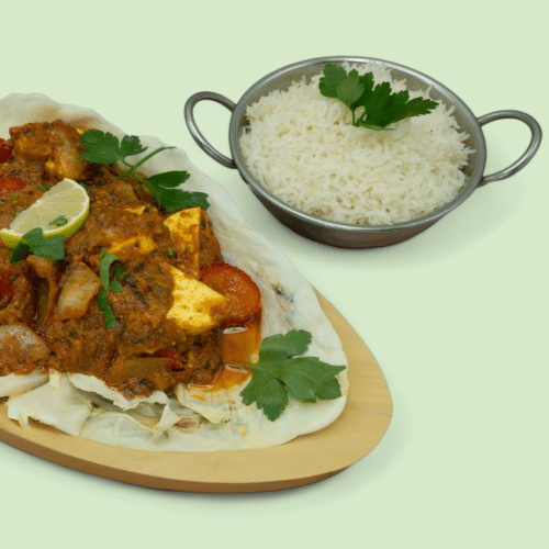 Schezwan Paneer Tikka (sehr scharf)