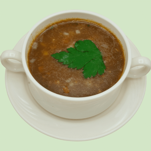 Veg Manchow Soup (scharf)