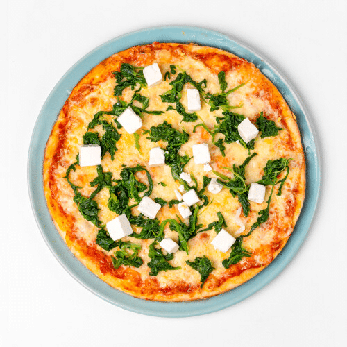 Pizza Spinat (vegetarisch)
