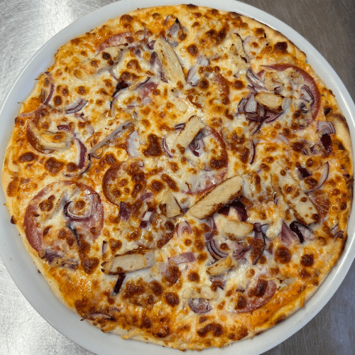 Pizza Hollandaise (leicht scharf)