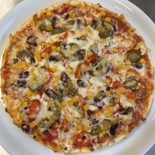 Pizza Mexicana (sehr scharf)