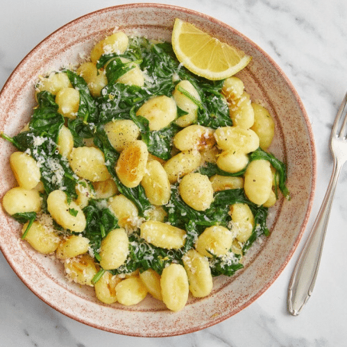 Gnocchi Spinat Gorgonzola