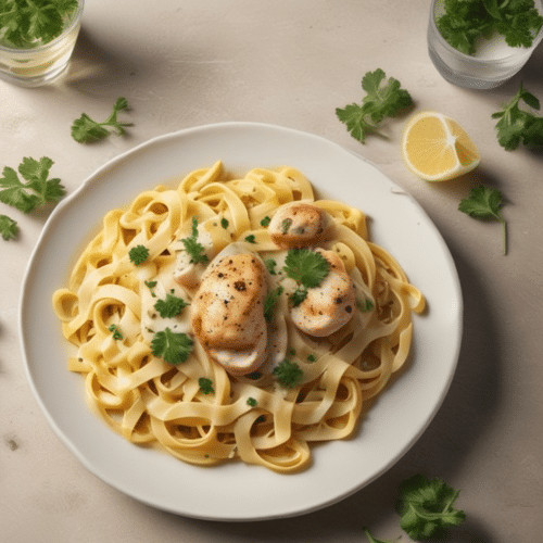 Tagliatelle Al Salmone